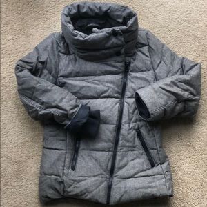 Gap black/white puffer